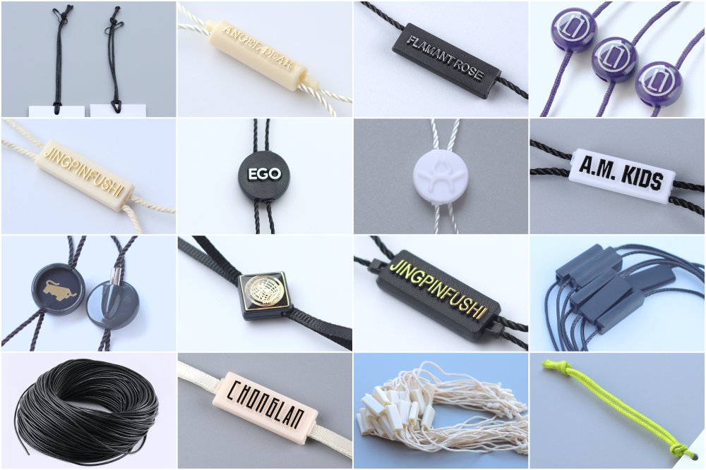Wholesale Custom Logo Plastic Seal Tags with String