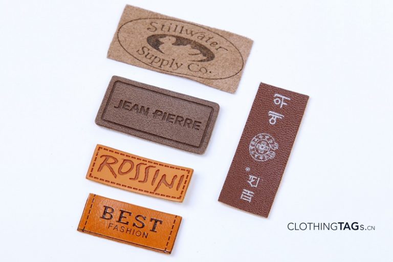 Custom Leather Labels for Handmade Items | ClothingTAGs.cn