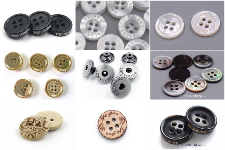 15 Different Types of Buttons for Clothes Series ClothingTAGs.cn