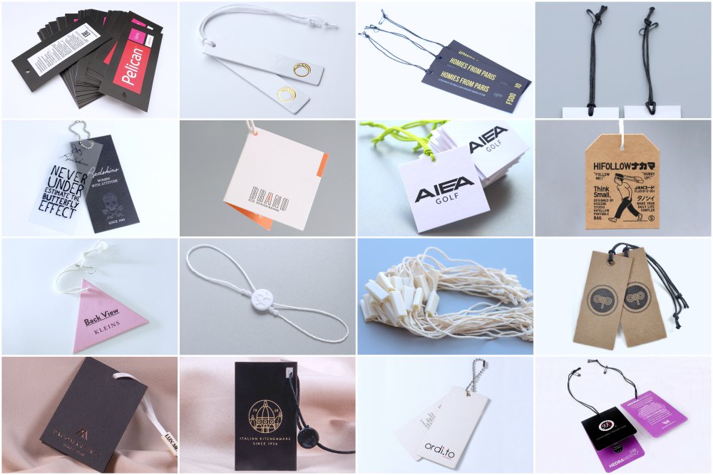 Custom Hang Tags with String for Clothing | ClothingTAGs.cn