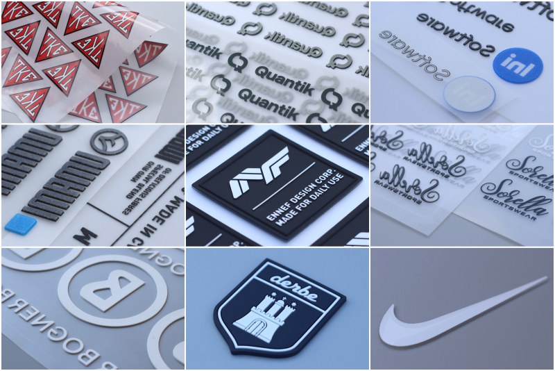 Wholesale 3D Customized heat transfer Silicon Patches Heat Press on  Clothing Soft PVC Rubber Label for Hat Garment - AliExpress
